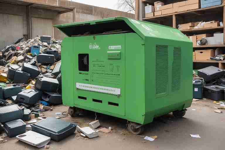 ¿Cómo verificar la responsabilidad del manejo de residuos electrónicos?
