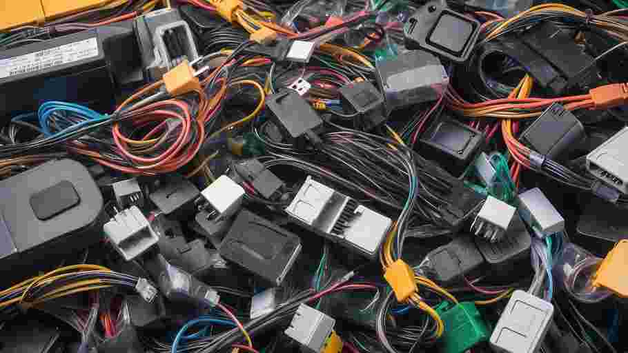 ¿Cómo reciclar cables y adaptadores de ordenadores?
